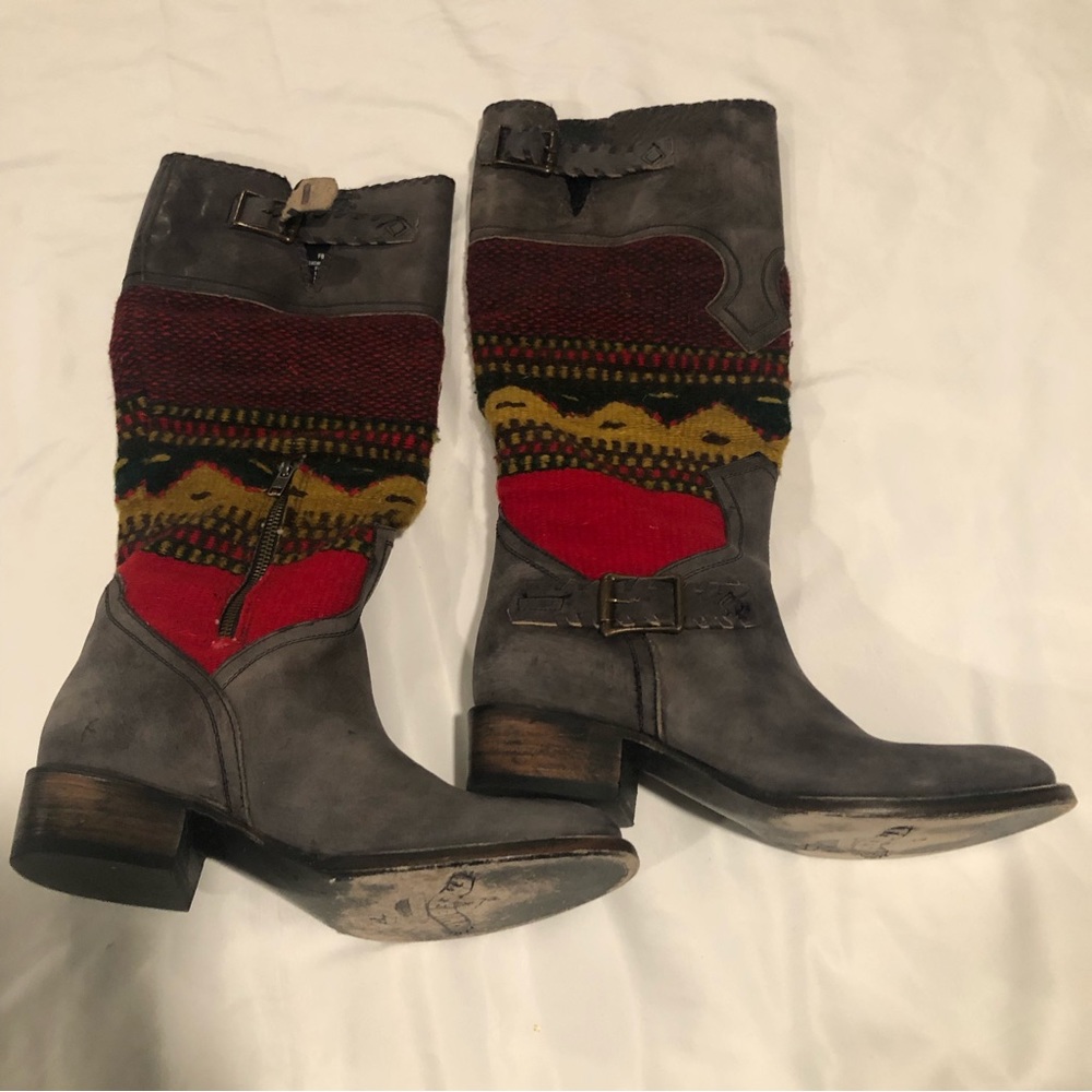 Freebird FB-Qxote Boho Western Boots Size 9M